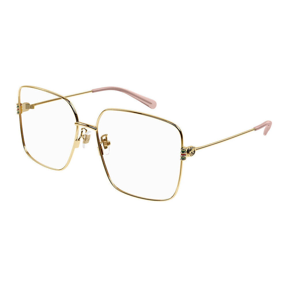 Gucci GG1284OA Eyeglasses Gold Acetate/Metal Square